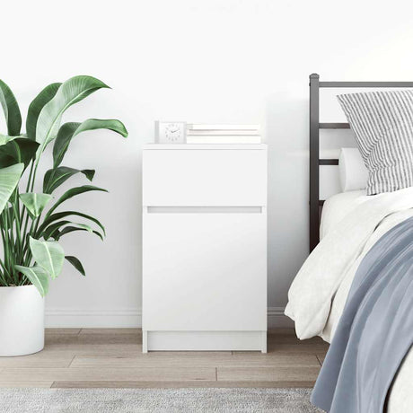 Bedside Cabinet 39X35X65 Cm Engineered Wood
