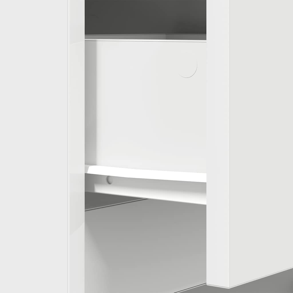 Bedside Cabinet 39X35X65 Cm Engineered Wood
