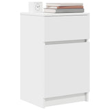 Bedside Cabinet 39X35X65 Cm Engineered Wood