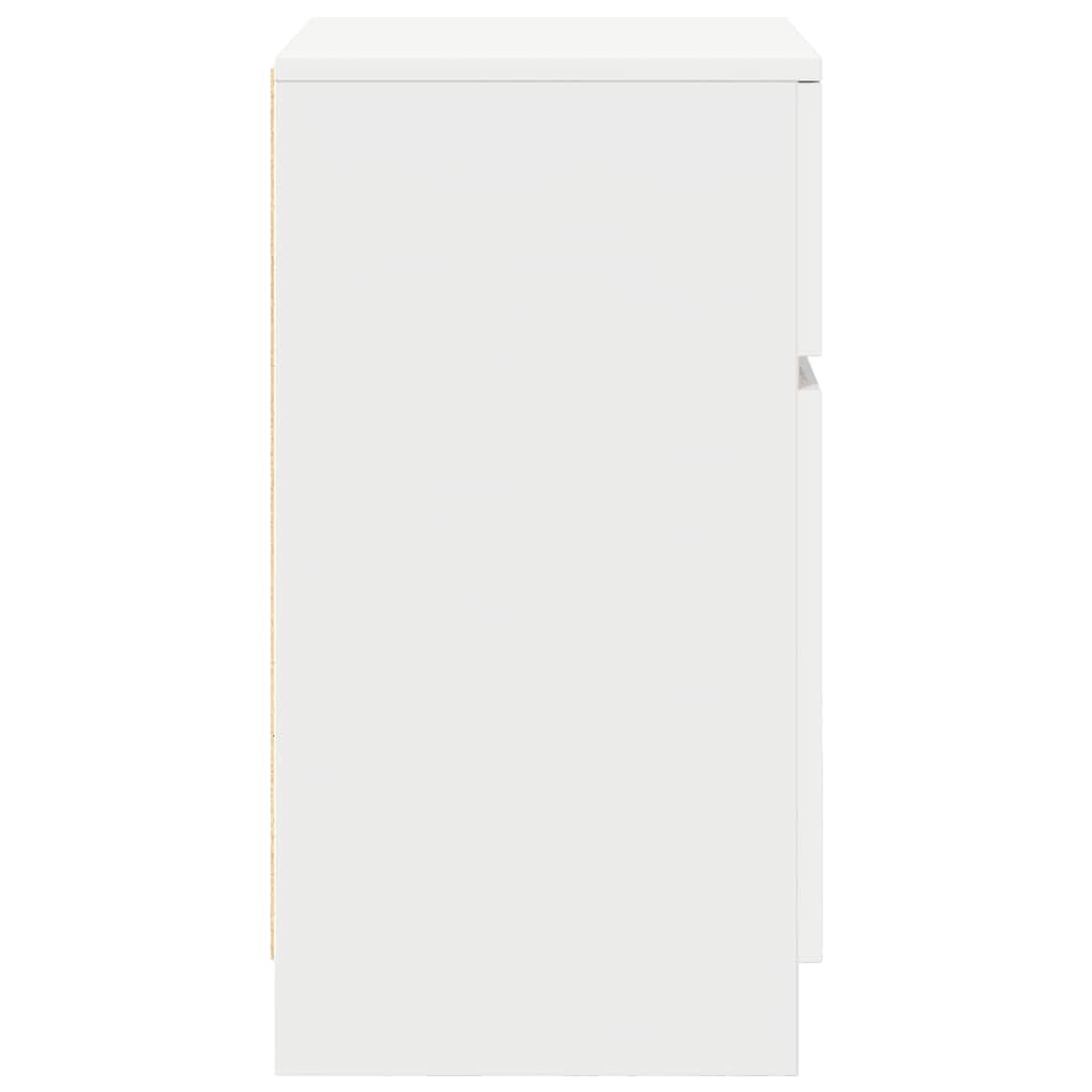 Bedside Cabinet 39X35X65 Cm Engineered Wood