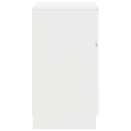Bedside Cabinet 39X35X65 Cm Engineered Wood