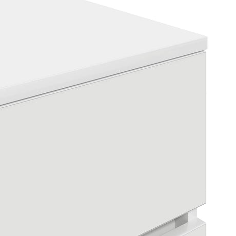 Bedside Cabinet 39X35X65 Cm Engineered Wood