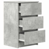 Bedside Cabinets With 3 Drawers 2 Pcs 39X35X65 Cm