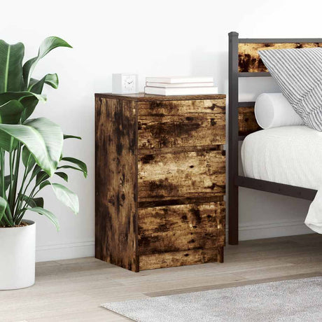 Bedside Cabinets With 3 Drawers 2 Pcs 39X35X65 Cm