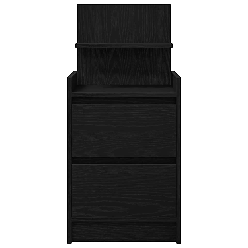 Bedside Cabinets With 2 Drawers 2 Pcs 38X34X80 Cm