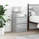 Bedside Cabinets With 2 Drawers 2 Pcs 38X34X80 Cm