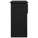 Console Table with Drawers Black 85.5x38.5x74.5 cm