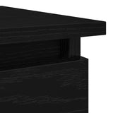 Console Table with Drawers Black 85.5x38.5x74.5 cm