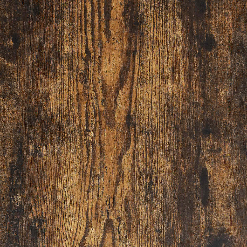 Console Table with Drawers Smoked Oak 85.5x38.5x74.5 cm