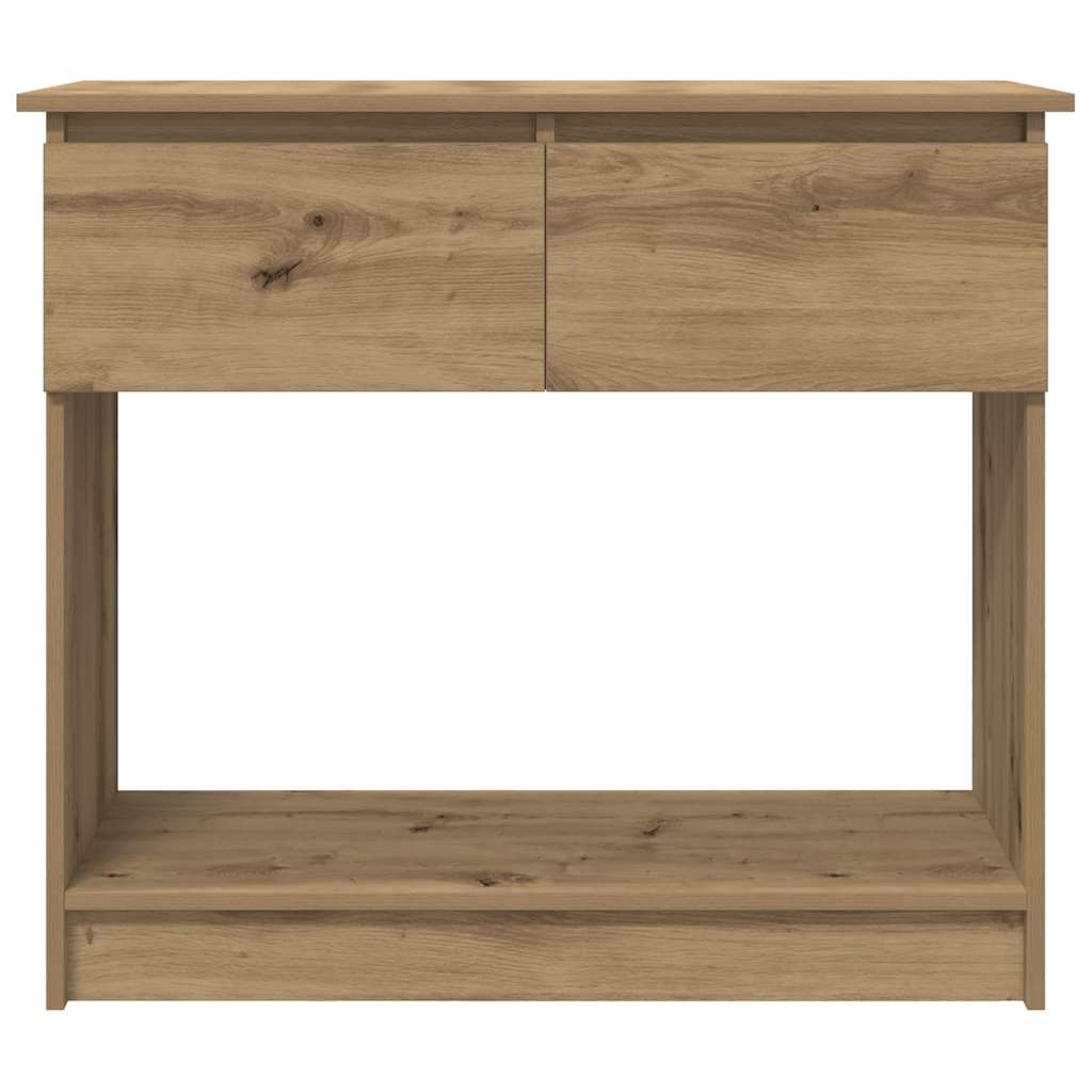 Console Table with Drawers Artisan Oak 85.5x38.5x74.5 cm