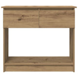 Console Table with Drawers Artisan Oak 85.5x38.5x74.5 cm