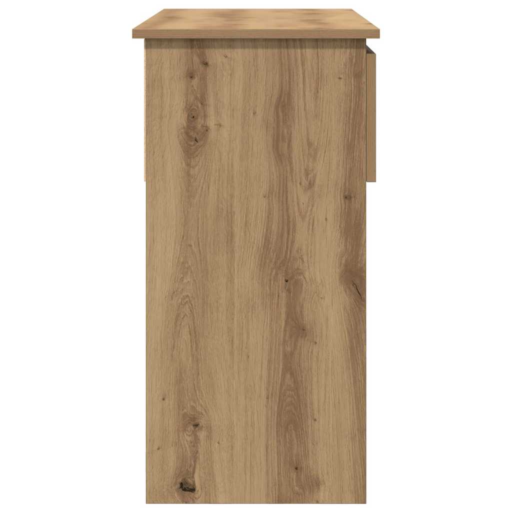Console Table with Drawers Artisan Oak 85.5x38.5x74.5 cm