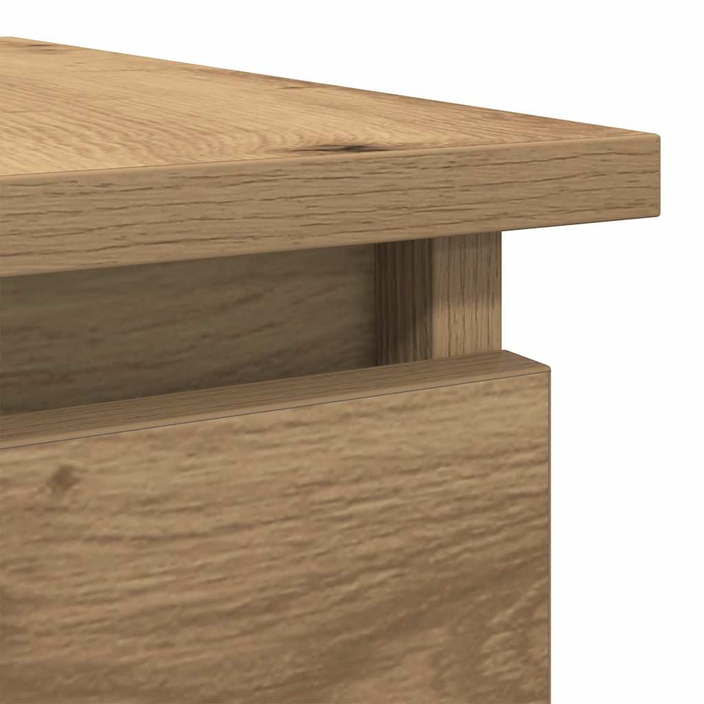 Console Table with Drawers Artisan Oak 85.5x38.5x74.5 cm