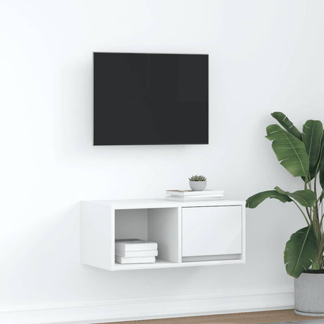 Tv Cabinet 60X31X25.5 Cm Engineered Wood