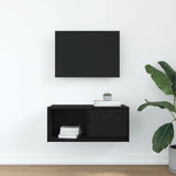Tv Cabinet 60X31X25.5 Cm Engineered Wood