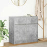 Sideboard With Drawer 80X34X76 Cm Engineered Wood