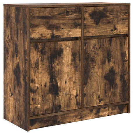 Sideboard With Drawer 80X34X76 Cm Engineered Wood