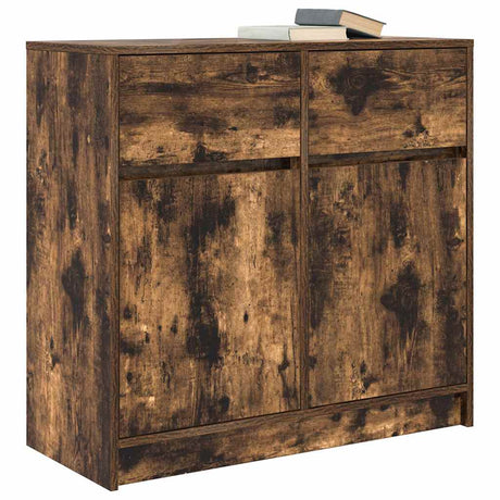 Sideboard With Drawer 80X34X76 Cm Engineered Wood