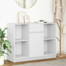 Sideboard With Drawer 101X35X76 Cm Engineered Wood