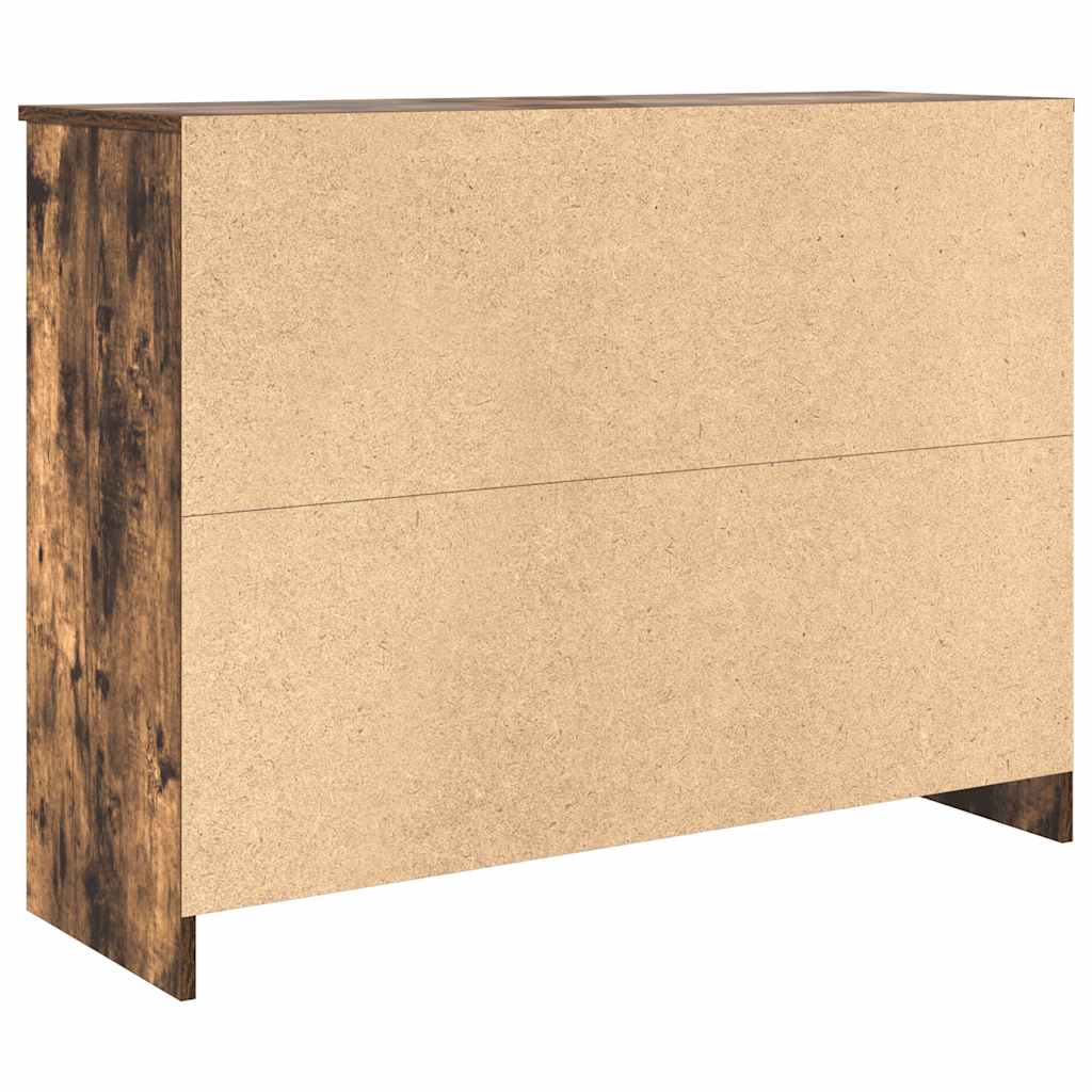 Sideboard With Drawer 101X35X76 Cm Engineered Wood