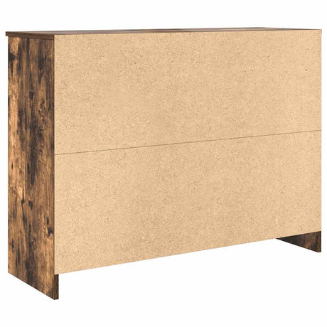 Sideboard With Drawer 101X35X76 Cm Engineered Wood