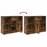 Sideboard With Drawer 101X35X76 Cm Engineered Wood