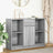 Sideboard With Drawer 101X35X76 Cm Engineered Wood