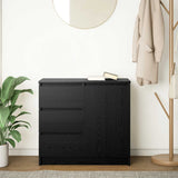 Sideboard With Drawer 71X35X65 Cm Engineered Wood