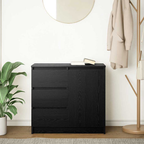 Sideboard With Drawer 71X35X65 Cm Engineered Wood