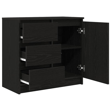 Sideboard With Drawer 71X35X65 Cm Engineered Wood
