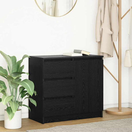 Sideboard With Drawer 71X35X65 Cm Engineered Wood