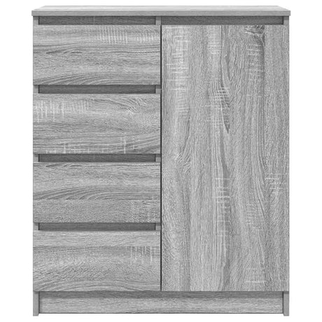 Sideboard With Drawers 71X35X84 Cm Engineered Wood