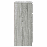 Sideboard With Drawers 71X35X84 Cm Engineered Wood