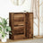 Sideboard With Drawers 71X35X84 Cm Engineered Wood