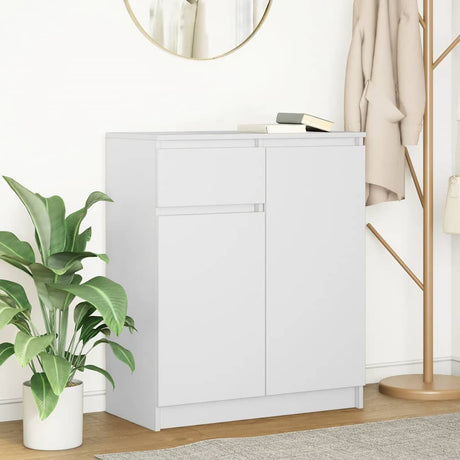 Sideboard With Drawer 71X35X84 Cm Engineered Wood