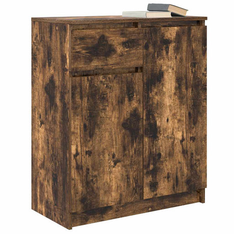 Sideboard With Drawer 71X35X84 Cm Engineered Wood