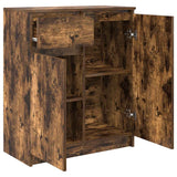 Sideboard With Drawer 71X35X84 Cm Engineered Wood