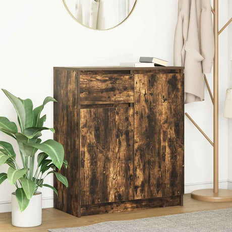 Sideboard With Drawer 71X35X84 Cm Engineered Wood
