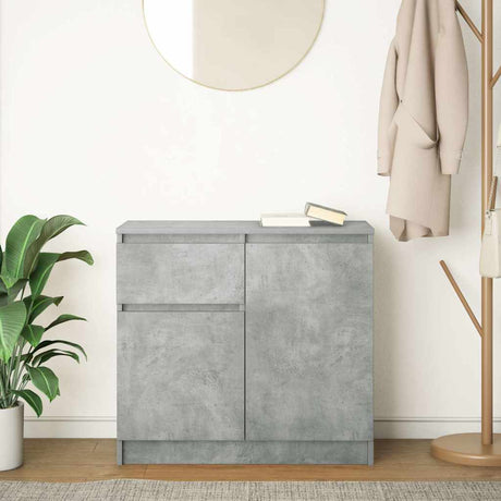 Sideboard With Drawer 71X35X65 Cm Engineered Wood