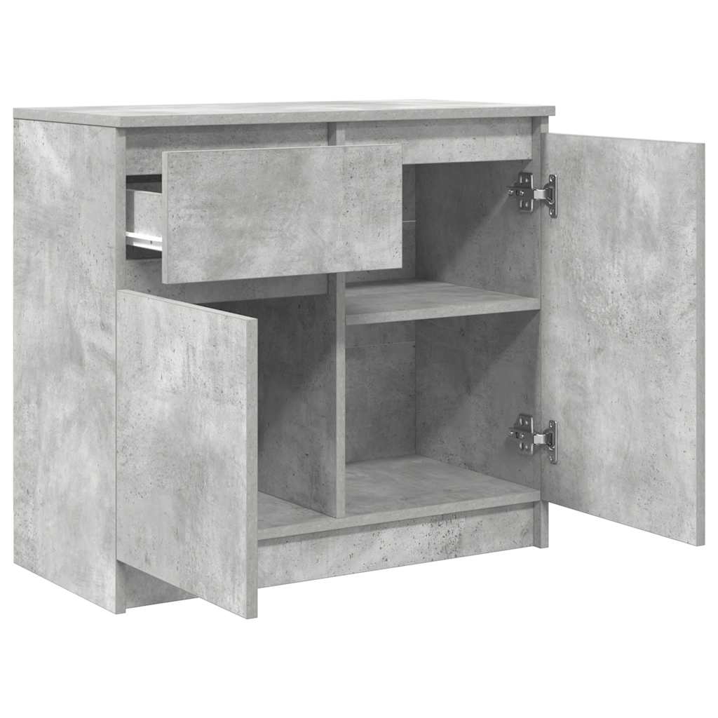 Sideboard With Drawer 71X35X65 Cm Engineered Wood