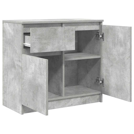 Sideboard With Drawer 71X35X65 Cm Engineered Wood