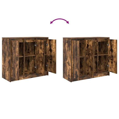 Sideboard 85X34X76 Cm Engineered Wood