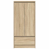 Cabinet With Drawer 55.5X34X119.5 Cm Engineered Wood
