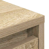 Cabinet With Drawer 55.5X34X119.5 Cm Engineered Wood