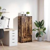 Cabinet With Drawer 55.5X34X119.5 Cm Engineered Wood