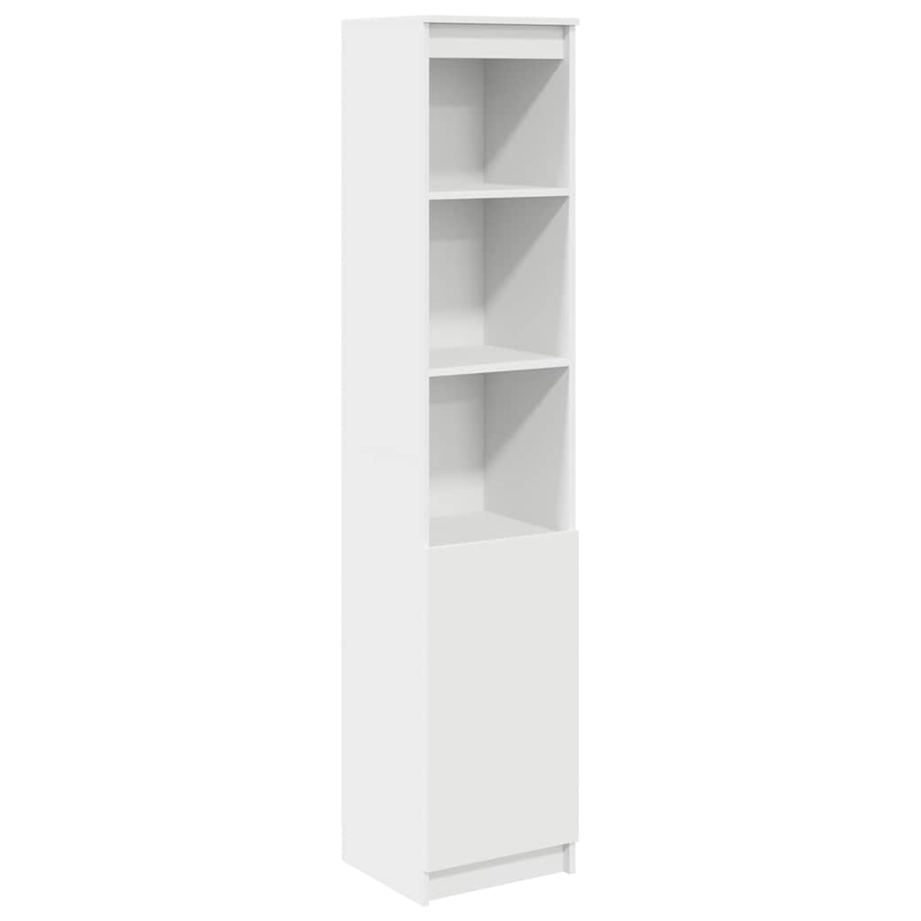 Highboard 37.5X35X180 Cm Engineered Wood