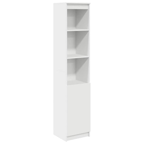 Highboard 37.5X35X180 Cm Engineered Wood