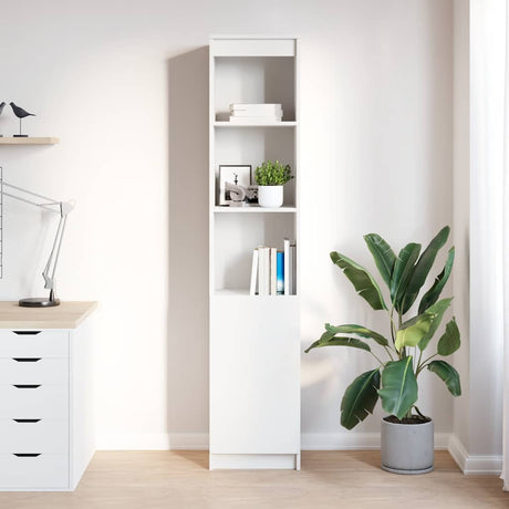 Highboard 37.5X35X180 Cm Engineered Wood