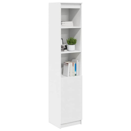 Highboard 37.5X35X180 Cm Engineered Wood