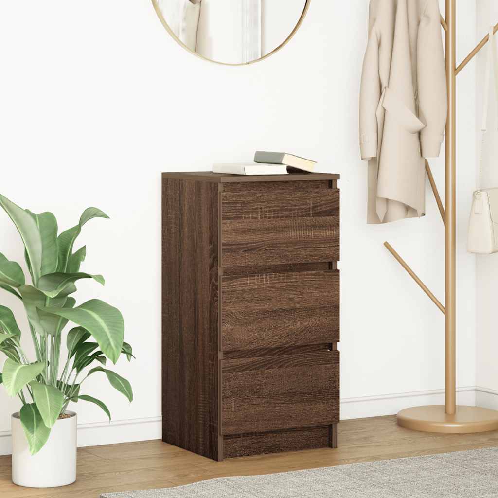Sideboard 37.5X35X76 Cm Engineered Wood